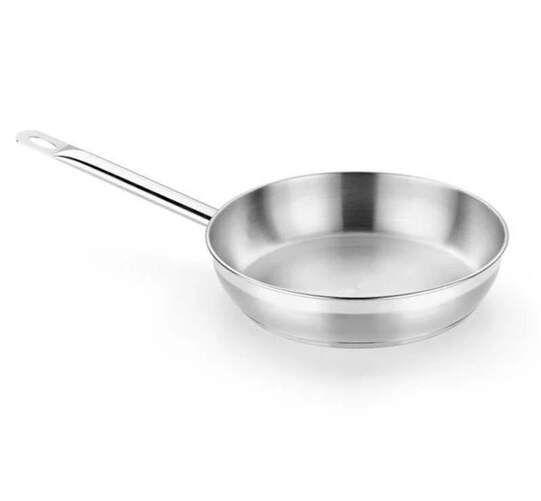 Sart&eacute;n Bra Profesional Acero Inox - 28 cm, sin antiadherente, toda superficie incl. inducci&oacute;n