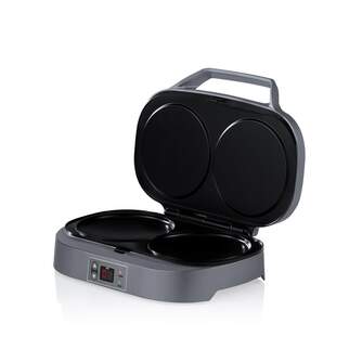 SANDWICHERA PANQUECAS FLAMA 4902FL 2C 1300W NGRA