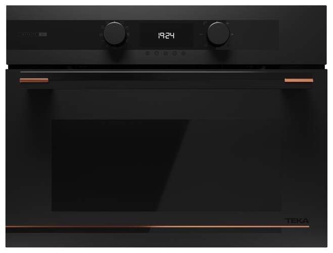 Horno compacto Teka HLC 84 C Infinity G1 - Horno+Microondas, negro mate, 11 funciones, 1000 W