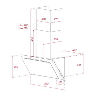 CAMP. TEKA DVI88G1 EOS CRISTAL NEGRO 112930056