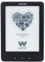 E-Book Woxter Scriba 195 EB26-075 - Pantalla 6", 4GB, Negro