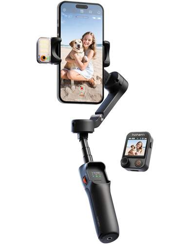 Estabilizador de imagen Hohem iSteady Ultra V3 - Rastreador de IA, mando desmontable, 360º