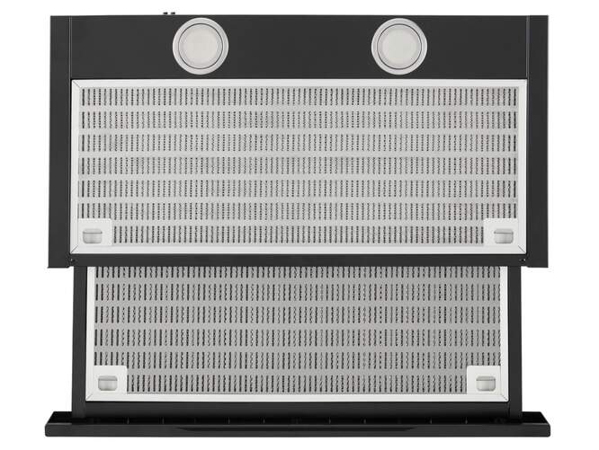 Campana Telescópica Teka CNL6415BK - 385m3/h, 2 Velocidades+Turbo, LED, Doble Turbina, Negro