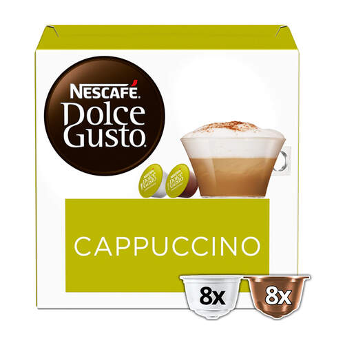 Cápsulas Dolce Gusto Capuccino - 16 Cápsulas