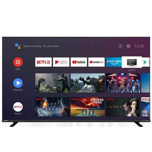 TV 50" QLED Toshiba 50QA4C63DG - UHD 4K, Android TV, Dolby Vision, MicroDimming, DTS HD
