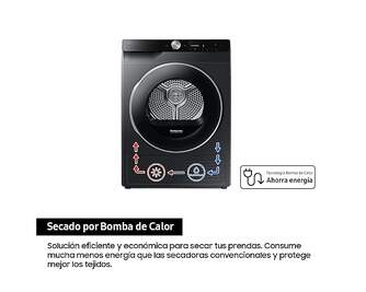SECADORA SAMSUNG DV90DG6845LBU3 9K BC NEGRA