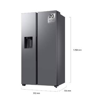 FRI. SAMSUNG RS70F64KDTEF 179x92 DISP INOX