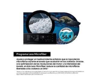 LVD.SEC. SAMSUNG WD90DG5G34BBEC 9K/6K 1400R NEGR