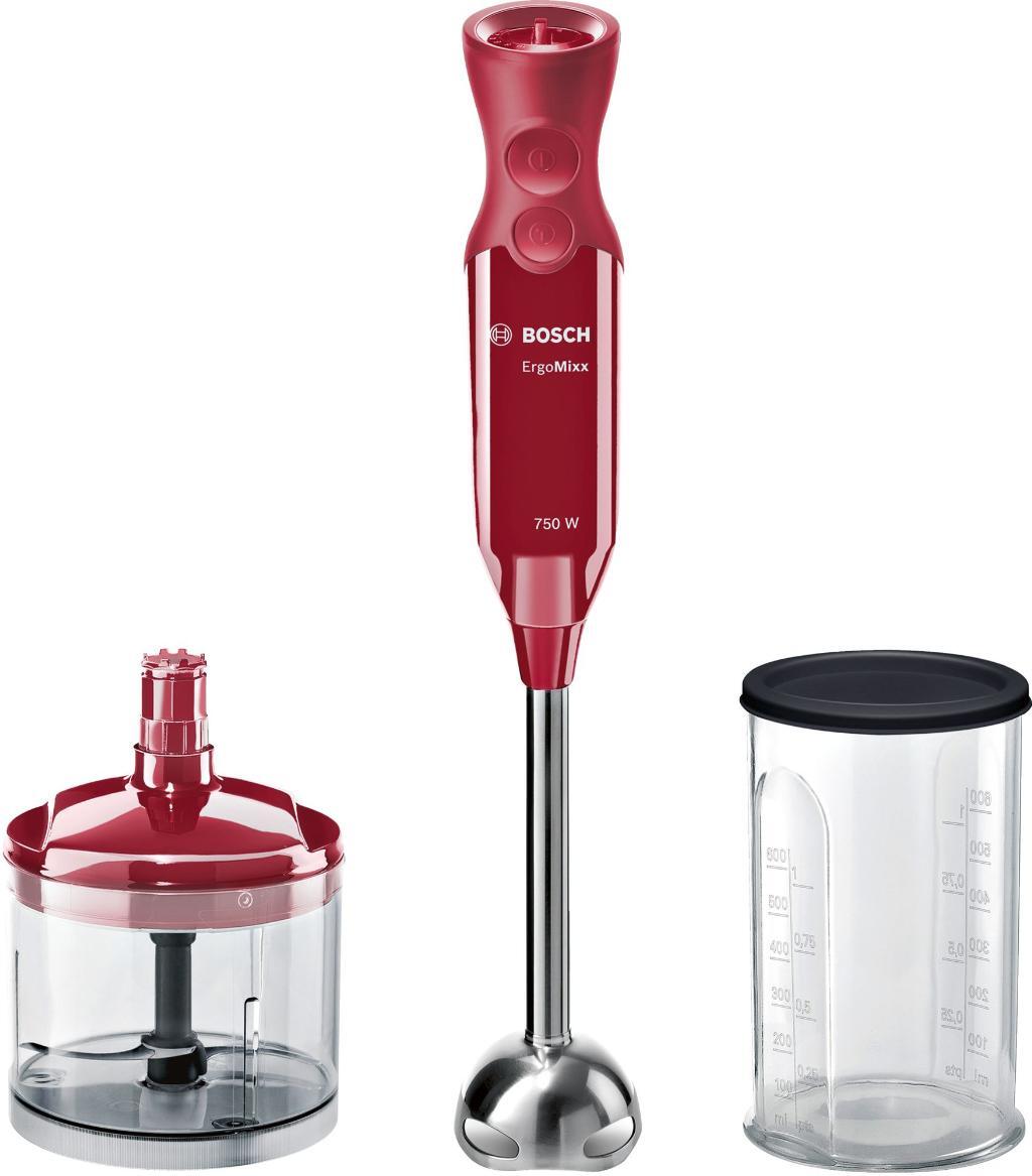 Batidora De Mano bosch msm67120r 750 w 12 velocidades ergomixx rojo color burdeos 800 stock msm6712r 750w