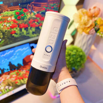 CAFET. OUTIN ESPRESSO PORTATIL BLANCO 12V NESPRESSO