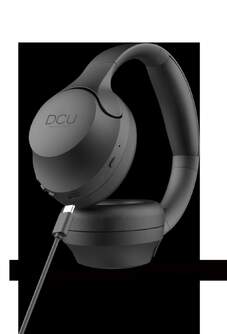 AURICULARES DCU DIADEMA TRUE IMMERSIVE ANC NEGRO