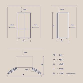 FRI. ARTICA AFEA18983F515I/MAXICOOL515EI 189x84 4P