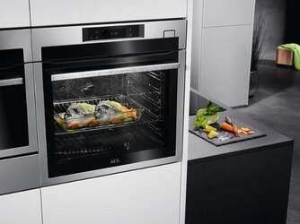 HORNO AEG BSE782380M 70L INOX VAPOR