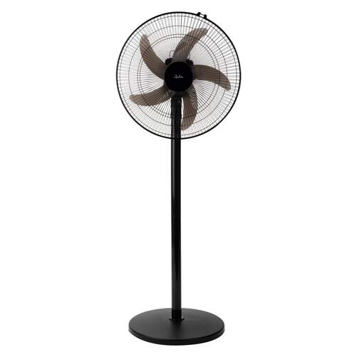Ventilador Pie Jata JVVP3051 - 5 Velocidades, 53 cm, 27 W, 5 Usos, Recargable, Blanco