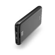 Powerbank Hama 00201709 LED10 - 10 kAh, 2 USB tipo A, 1 USB tipo C, Antracita