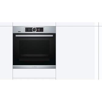 Horno Vapor Bosch HSG636XS6 | A+, 71L, 14 Funciones, PerfectBake