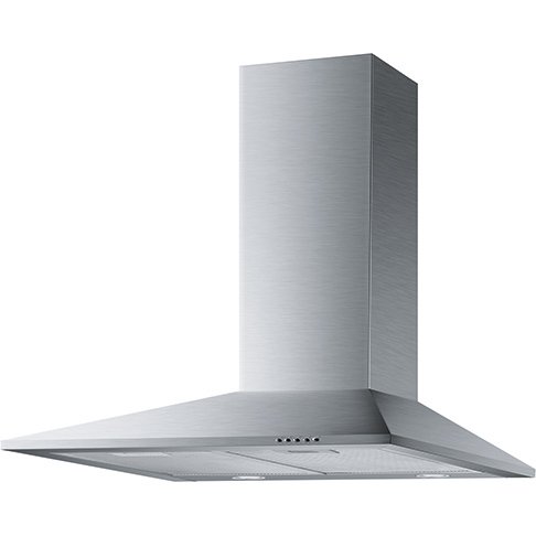 Campana Decorativa Mepamsa Pir&aacute;mide Plus 60 X - 60cm, Extracci&oacute;n m&aacute;x 290m3/h, Inox