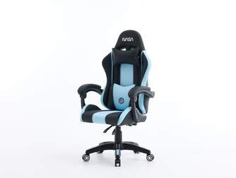 SILLA GAMING NASA SPIRIT NEGRO AZUL CLARO  