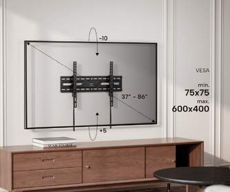 SOPORTE TV INC GENIUM GSPIN86 75KG 37-86