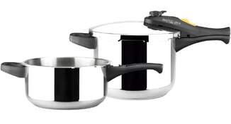 Olla a presi&oacute;n Magefesa Style - Acero inoxidable 18/10, 3 y 6 Litros