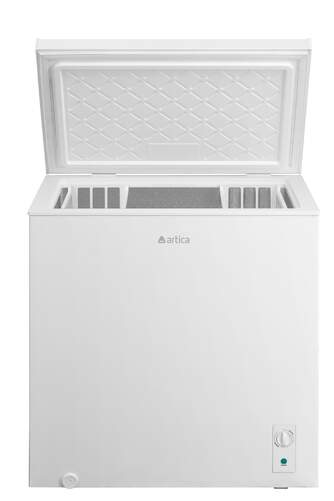 Congelador Horizontal Artica AECH1980EW - 85 x 77 x 56 cm, 198 L, Dual, Blanco