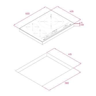 ENCIM. TEKA IZC53320MSP 3F INDUCCION 112510028
