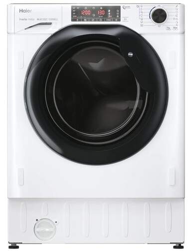 Haier HW190B416FWBS Lavadora Integrable 9kg Clase A - 1600 rpm, Inverter, 15 Programas+Vapor