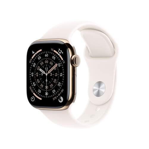 Apple Watch Series 11 Oro  - 1,65" OLED, GPS + Cellular, Bluetooth 5.3, 24 h autonomía, talla M/L