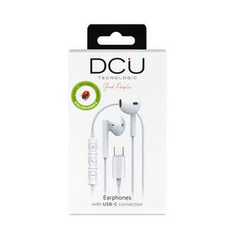 AURICULARES DCU USB TIPO C STEREO