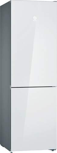 Frigorífico Combi Balay 3KFD565BI - Clase D, 326 L, 186cm, NoFrost, 0ºC, ExtraFresh, Cristal Blanco