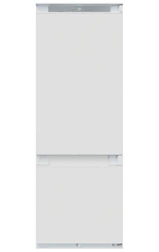 Frigor&iacute;fico Integrable Combi Hoover HONBQT5519DW - 193x54 cm, Clase D, No Frost, 284 L, Blanco