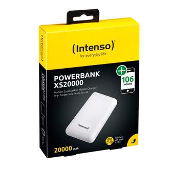 POWERBANK INTENSO XS 20000mAh WHITE