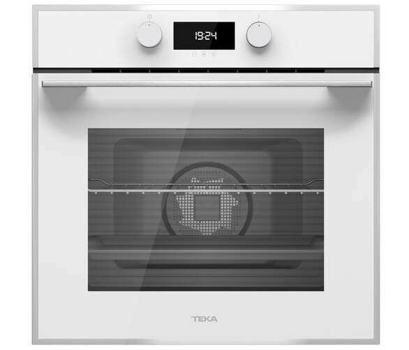 Horno Pirolítico Teka HLB 840 P Blanco - A+, HydroClean PRO, 8 Funciones, Touch Control, Guía Plus