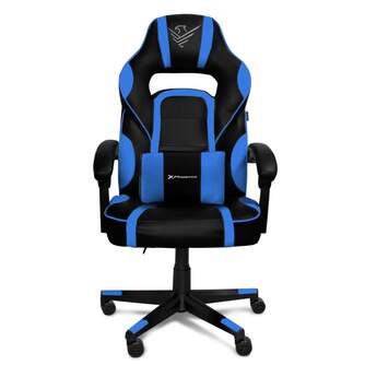 SILLA GAMING PHOENIX TROPHY CUERO PU AZUL/NEGRA