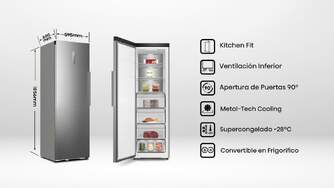 CONG.VER HISENSE FT3K310SAIE 186x60 INOX NF KFIT