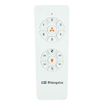 VENTILADOR TECHO ORBEGOZO CP174132 DC 35W BLANCO