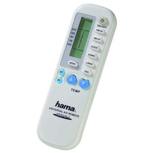 Mando a distancia para Aire Acondicionado Hama 69040080 Universal - 1000 en 1
