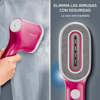 PLANCHA VERTICAL ROWENTA DR2023 PURE POP ROSA
