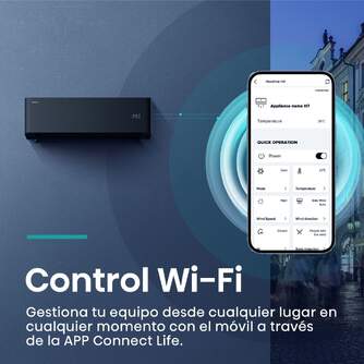 ACON.SPLIT HISENSE HB25XU0B A /A WIFI NEGRO ACON.SPLIT HISENSE HB25XU0B A /A WIFI NEGRO