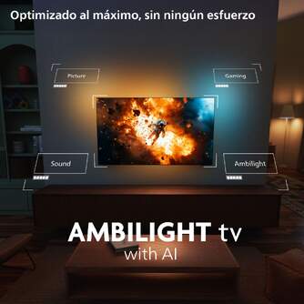 TV PHILIPS 55%%%quot; 55OLED770 UHD OLED STV AMBI P5 120H