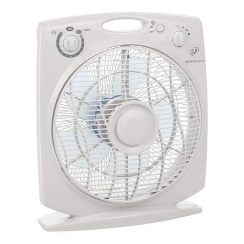 Ventilador Mesa S&P Meteor ESN - 35W, 3 Velocidades, Temporizador