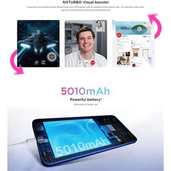 SMARTPHONE TCL 505 T509K3 6/256 6,75%%%quot; OCEAN BLUE