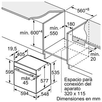 Siemens HB578G0S00 INOX Horno A 71L 60CM 9 Funciones