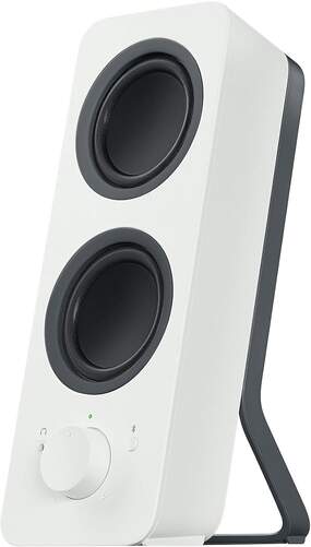 Altavoces Logitech Z207 - Bluetooth, 5 W, 2.0 canales, jack Auriculares, Blanco