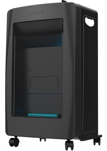 Estufa de gas Taurus Tropicano Compact Blue - 4200 W, Llama Azul, Negro