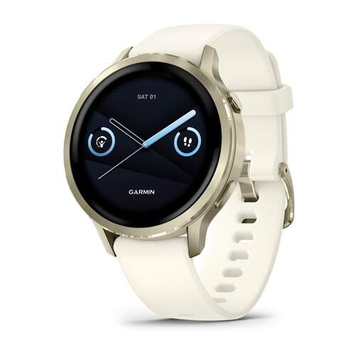 Smartwatch Garming Venu 4 Dorado - 1,2" AMOLED, Bluetooth, Wi-Fi, 10 d&iacute;as autonom&iacute;a, GPS
