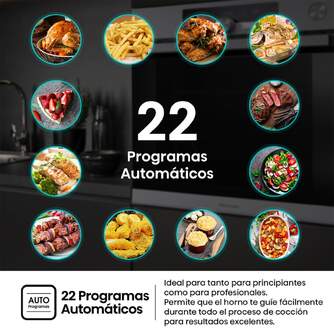 HORNO HISENSE O643PX 77L GT PIRO SONDA TERMIC INOX