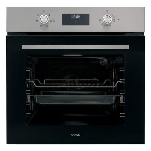 Horno Cata MDS7206X - A, 72L, 60cm, 6 Funciones, Autolimpieza AquaSmart, Guía Telescópica