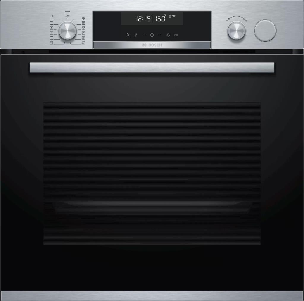 Horno Vapor Bosch HRG5785S6 - Clase A, 9 Funciones