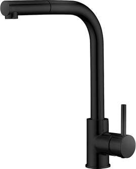 GRIFO COCINA IMEX GCE006NG MALTA NEGRO MATE